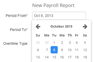 How do you generate a payroll report?